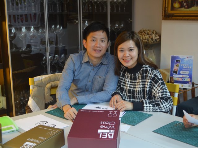 2015-12-30 Glass Etching cum Wine Tasting Workshop